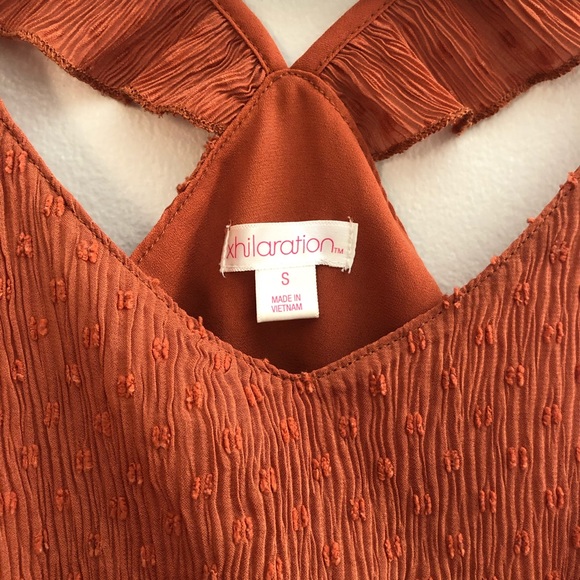 pumpkin embroidered top - Picture 3 of 3